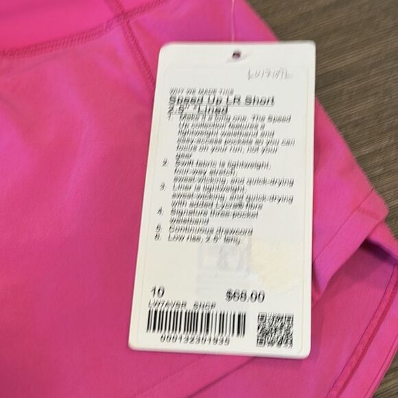 lululemon athletica Pink Athletic Shorts - Picture 4 of 8